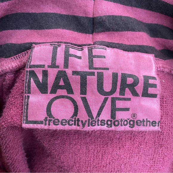 Freecity womens top sweatshirt hoodie size Large L - Picture 10 of 11